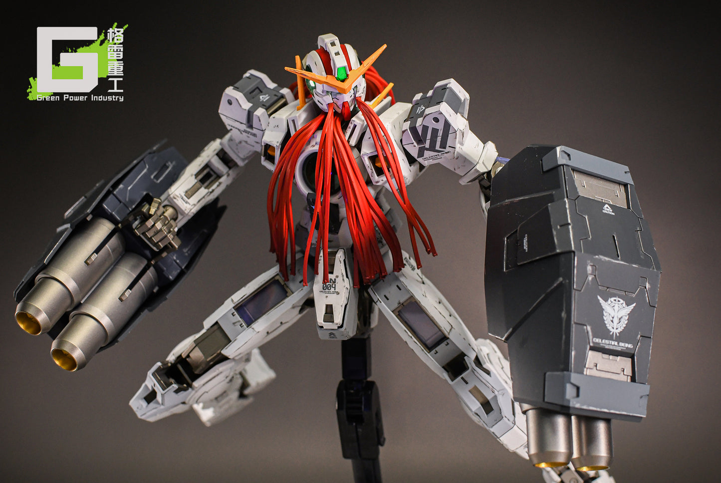 BANDAI MG GN-005 VIRTUE GUNDAM BATTLE DAMAGE EFFECT