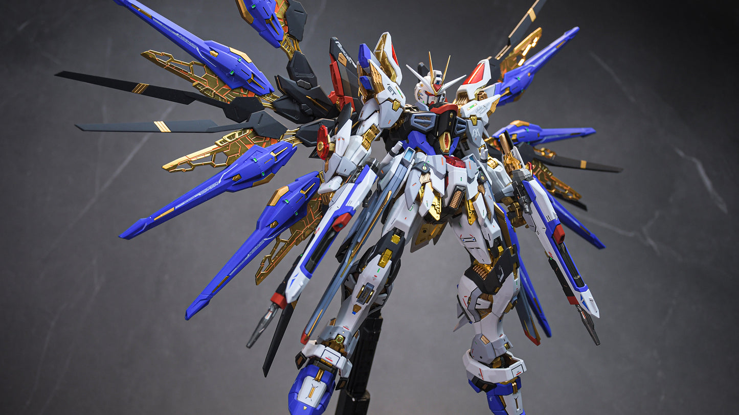 BANDAI MGEX ZGMF-X20A STRIKE FREEDOM FLUORESCENCE EFFECT