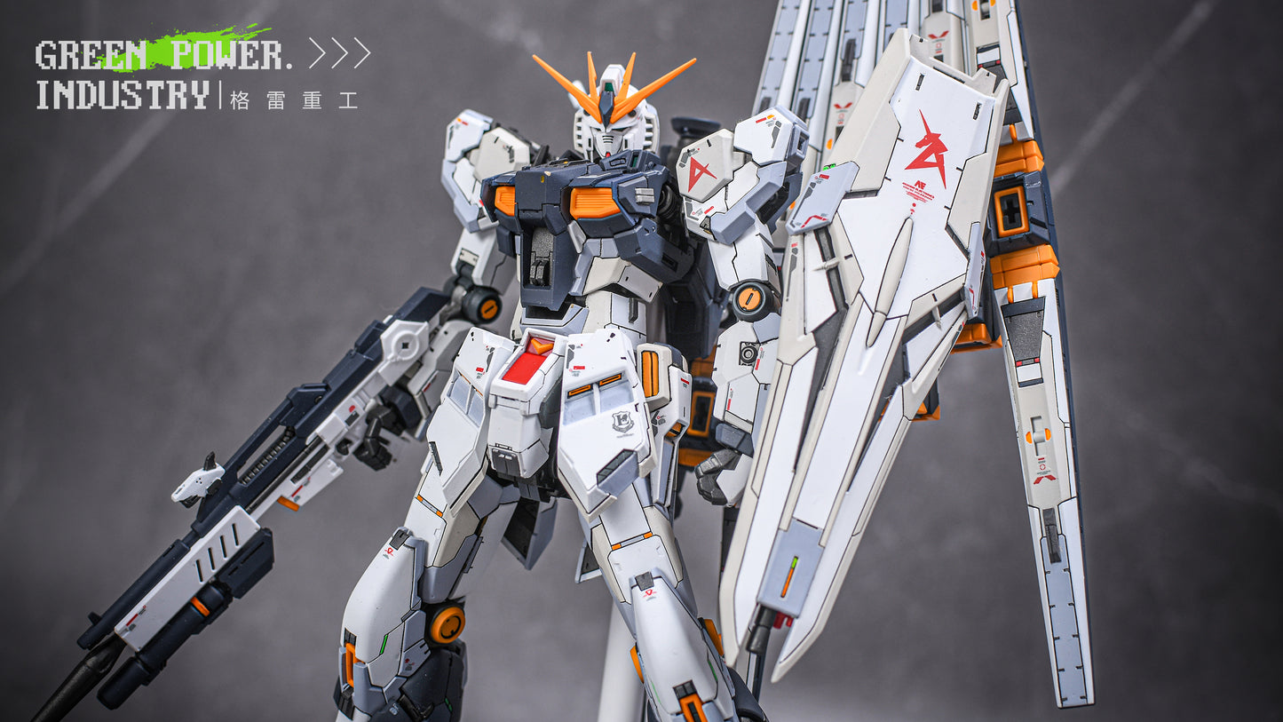 BANDAI RG RX-93 V GUNDAM WITH LEMON STUDIO GK MODIFICATION